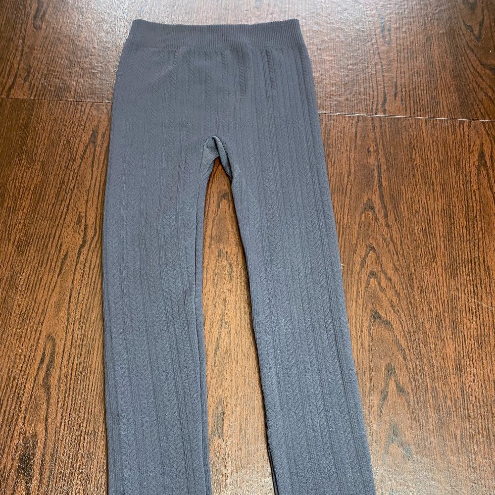 Nautica Warm Leggings Small/Medium Gray